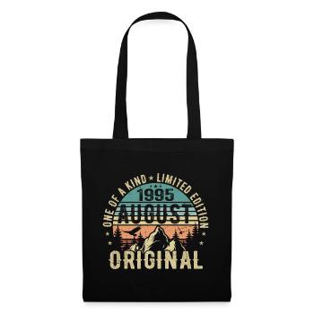 August 1995 - Born in August 1995 - Birthday - Tote Bag - black - Front