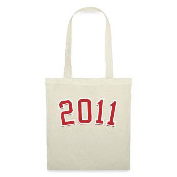 Année de naissance sport 2011 - Sac en tissu - nature - Devant