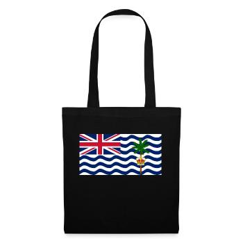 Territoire britannique de l’océan Indien - Sac en tissu - noir - Devant