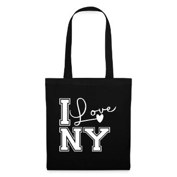 I love ny - Tote Bag - black - Front