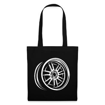 Jante de réglage élégante – Auto-Design - Sac en tissu - noir - Devant