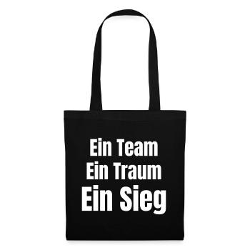 One team, one dream, one victory - Tote Bag - black - Front