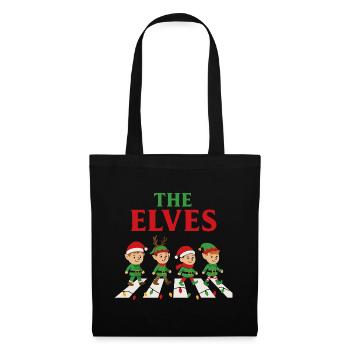 Ivory Colorful Christmas Train - Tote Bag - black - Front