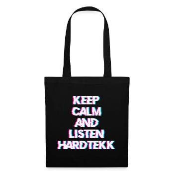 Hardtekk Tekk - Sac en tissu - noir - Devant