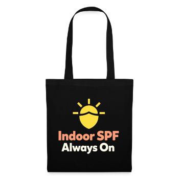 Culture SPF Identité Soins de la peau Humour - Sac en tissu - noir - Devant