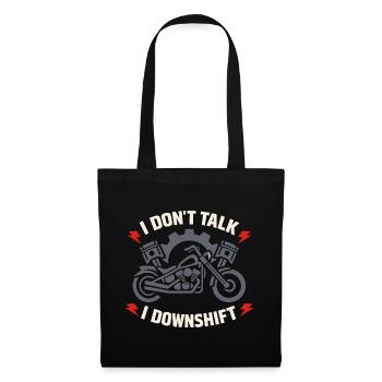 Why we ride motorcycles, - Tote Bag - black - Front