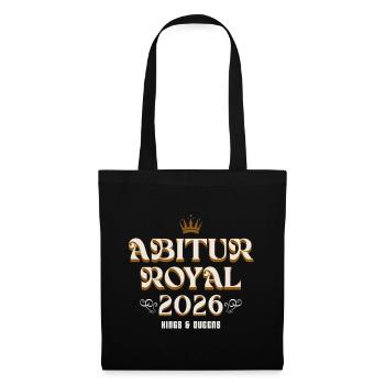 Abi 2ß26 - Abitur Rois et Reines Rois Rois et Reines - Sac en tissu - noir - Devant