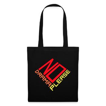 No Drama Please Rest Relaxation Relax Chill Fun - Tote Bag - black - Front