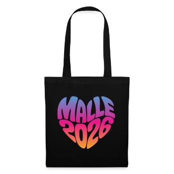 Malle Malle 2026 - Sac en tissu - noir - Devant