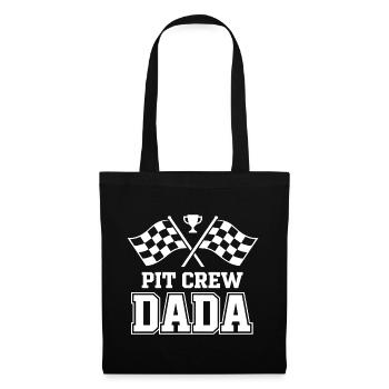 Pit Crew Dada Motorsport Racing Design - Tote Bag - black - Front