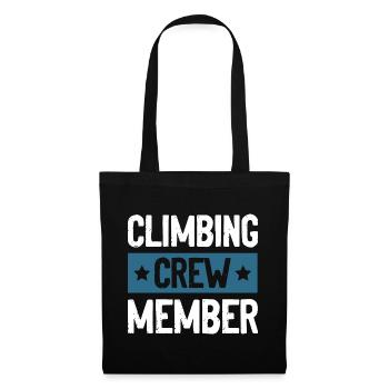 Climbing Crew - Tote Bag - black - Front