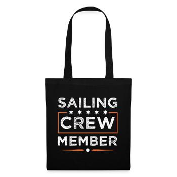 Équipage de navigation - Sac en tissu - noir - Devant