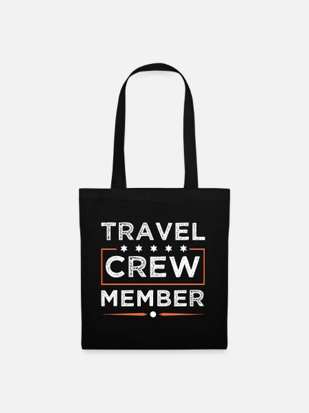 Travel Crew - Stoffbeutel - Schwarz