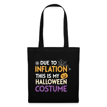 Costume Halloween Inflation - Sac en tissu - noir - Devant