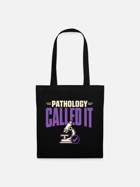 Pathologie-laborwoche, Diagnostik, - Stoffbeutel - Schwarz