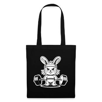 Pumpernickel Rabbit - Tote Bag - black - Front