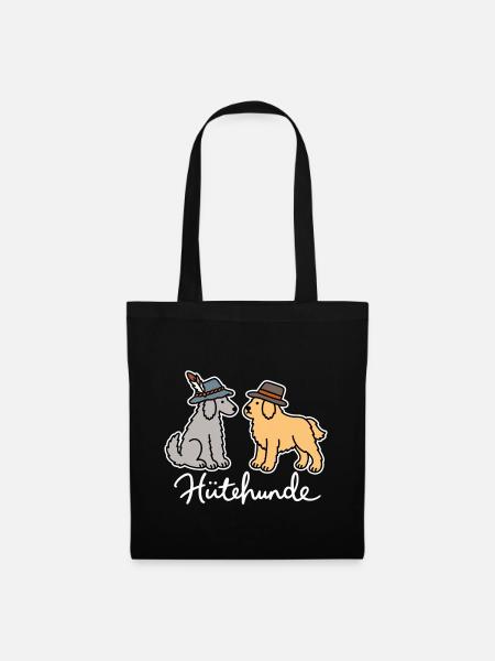 Hütehunde - Stoffbeutel - Schwarz
