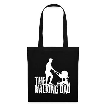 The walking Dad Bester Daddy - Stoffbeutel - Schwarz - Vorne