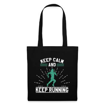 marathon - Tote Bag - black - Front