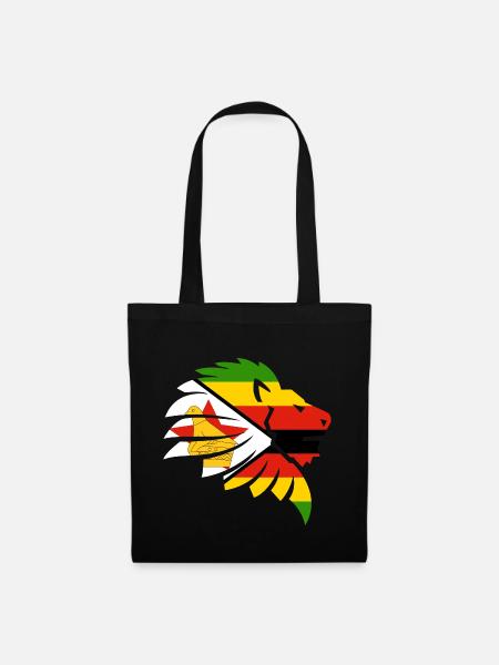 Zimbabwe flag Zimbabwe Harare Chewa gift - Tote Bag - black