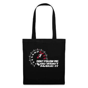 Off road - Don't Follow Me - Stoffbeutel - Schwarz - Vorne