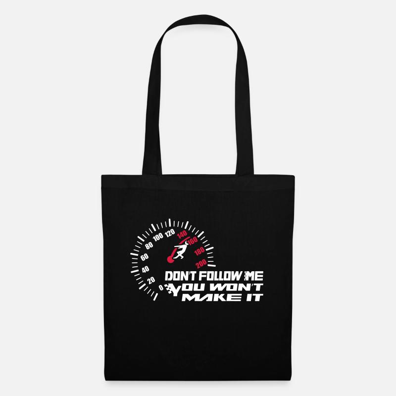 Off road - Don’t Follow Me - Sac en tissu - noir