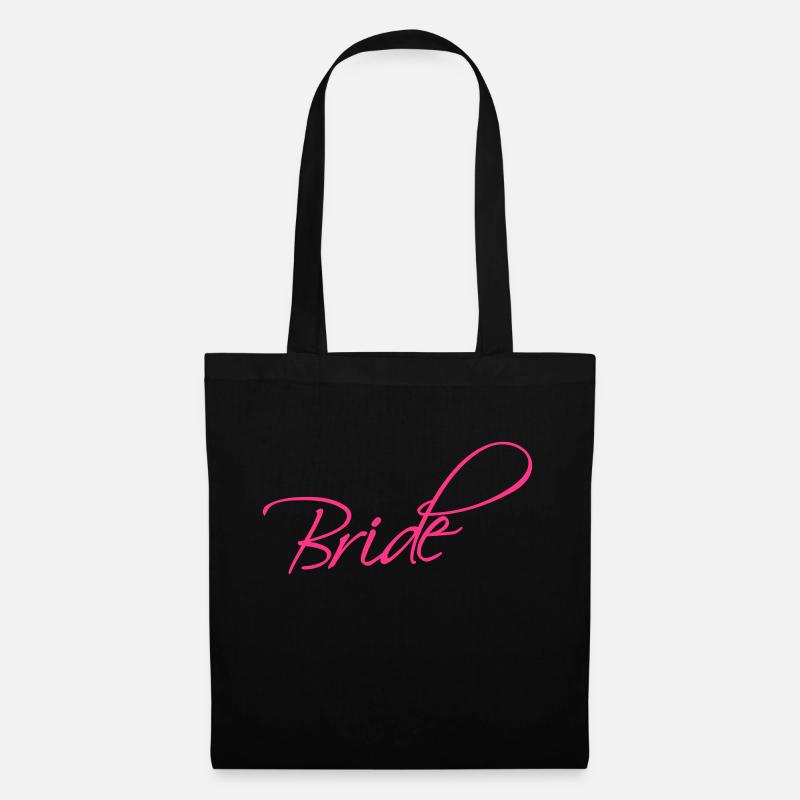 Bride Design - Stoffbeutel - Schwarz