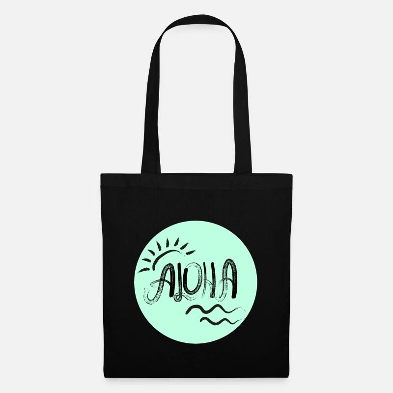 Aloha - Tote Bag - black