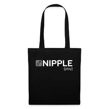 NIPPLE [play] - Stoffbeutel - Schwarz - Vorne