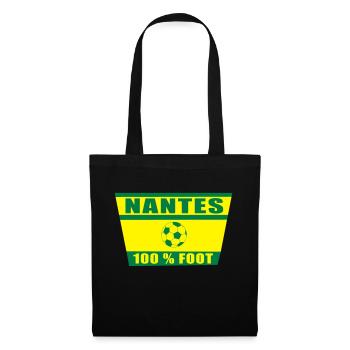 Nantes football - Sac en tissu - noir - Devant