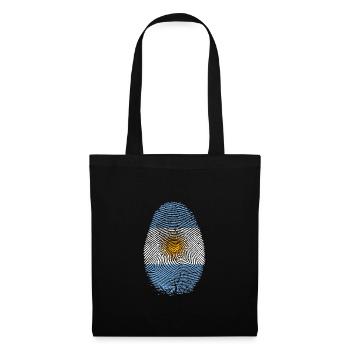 Argentine - Sac en tissu - noir - Devant