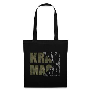 Krav Maga - Stoffbeutel - Schwarz - Vorne