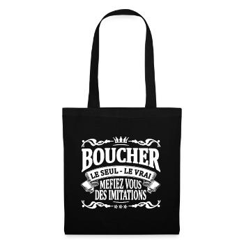 boucher le seul le vrai - Sac en tissu - noir - Devant