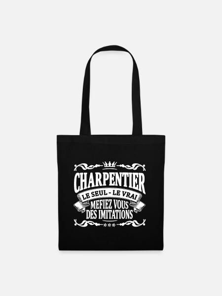 charpentier le seul le vrai - Sac en tissu - noir