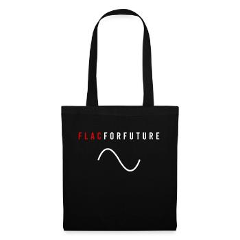 FLAC pour le futur audiophile - Sac en tissu - noir - Devant