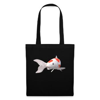 3D Koi - Tote Bag - black - Front