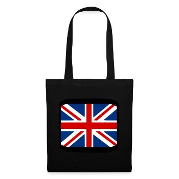 Union Jack - Sac en tissu - noir - Devant