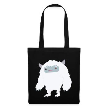 Yeti - Sac en tissu - noir - Devant