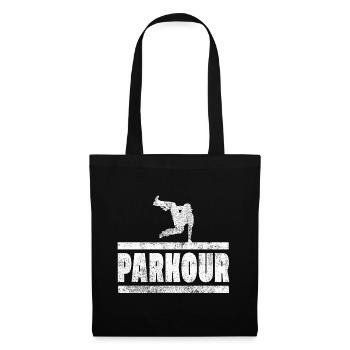 Parkour Freerunning Sport Sport Sports extrêmes - Sac en tissu - noir - Devant