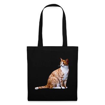Katze Katzen Katze Cat Cats - Tote Bag - black - Front