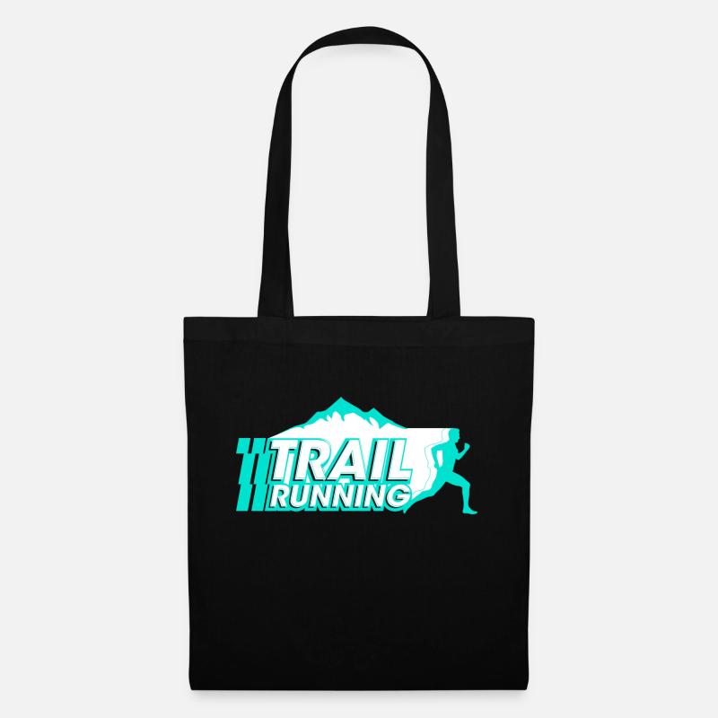 trail running - Stoffbeutel - Schwarz