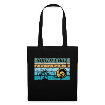 Santa Cruz Surfer Vintage - Stoffbeutel - Schwarz - Vorne