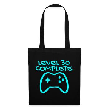 30 Birthday Level 30 Complete - Tote Bag - black - Front
