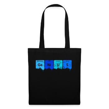 GÉNIE - Sac en tissu - noir - Devant