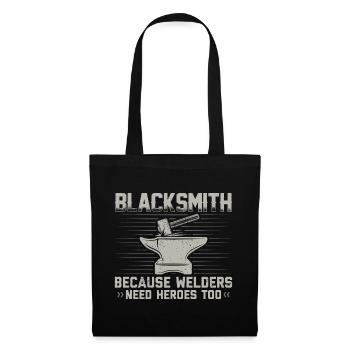 Blacksmith - Tote Bag - black - Front
