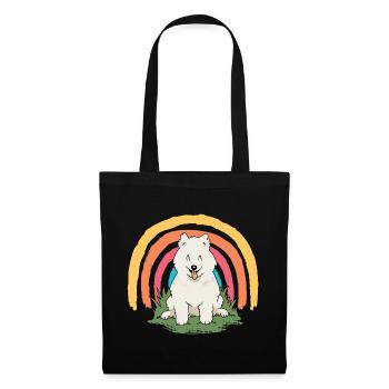Chow Chow Welpe Welpe Haustier Hundeliebhaber Hund - Stoffbeutel - Schwarz - Vorne