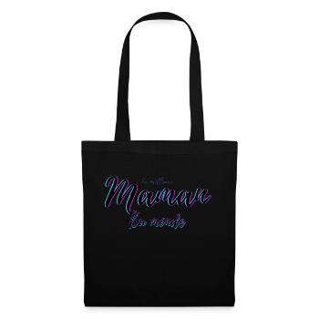 La meilleure maman du monde - Sac en tissu - noir - Devant