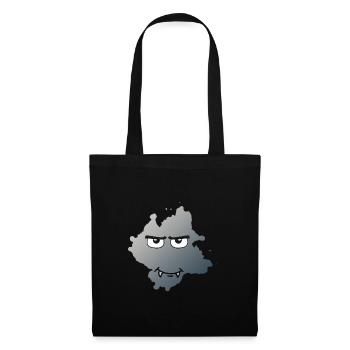 Kleksi© - The stain with style #5 - Tote Bag - black - Front