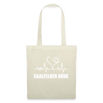 Heartbeat Saalfelder Höhe - Stoffbeutel - Natur - Vorne