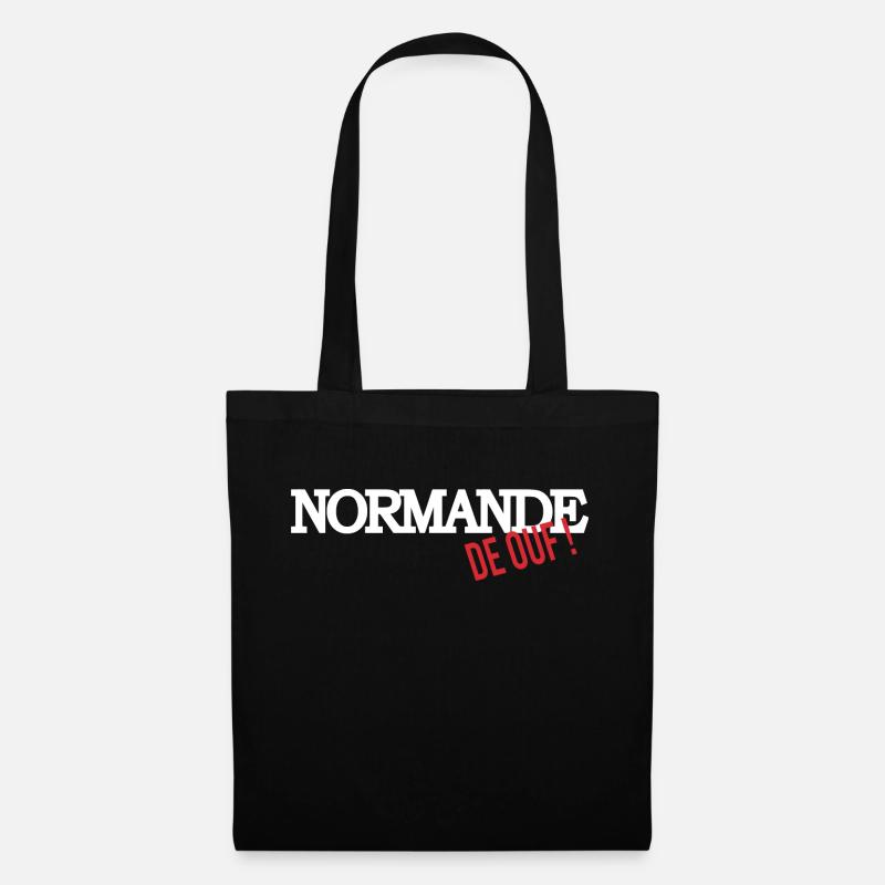 Normande de ouf - Sac en tissu - noir